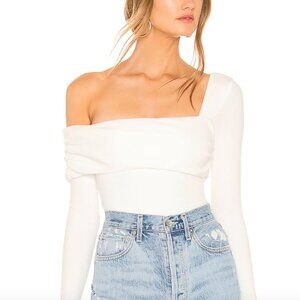 REVOLVE  Lovers and Friends Florence Bodysuit (one shoulder)